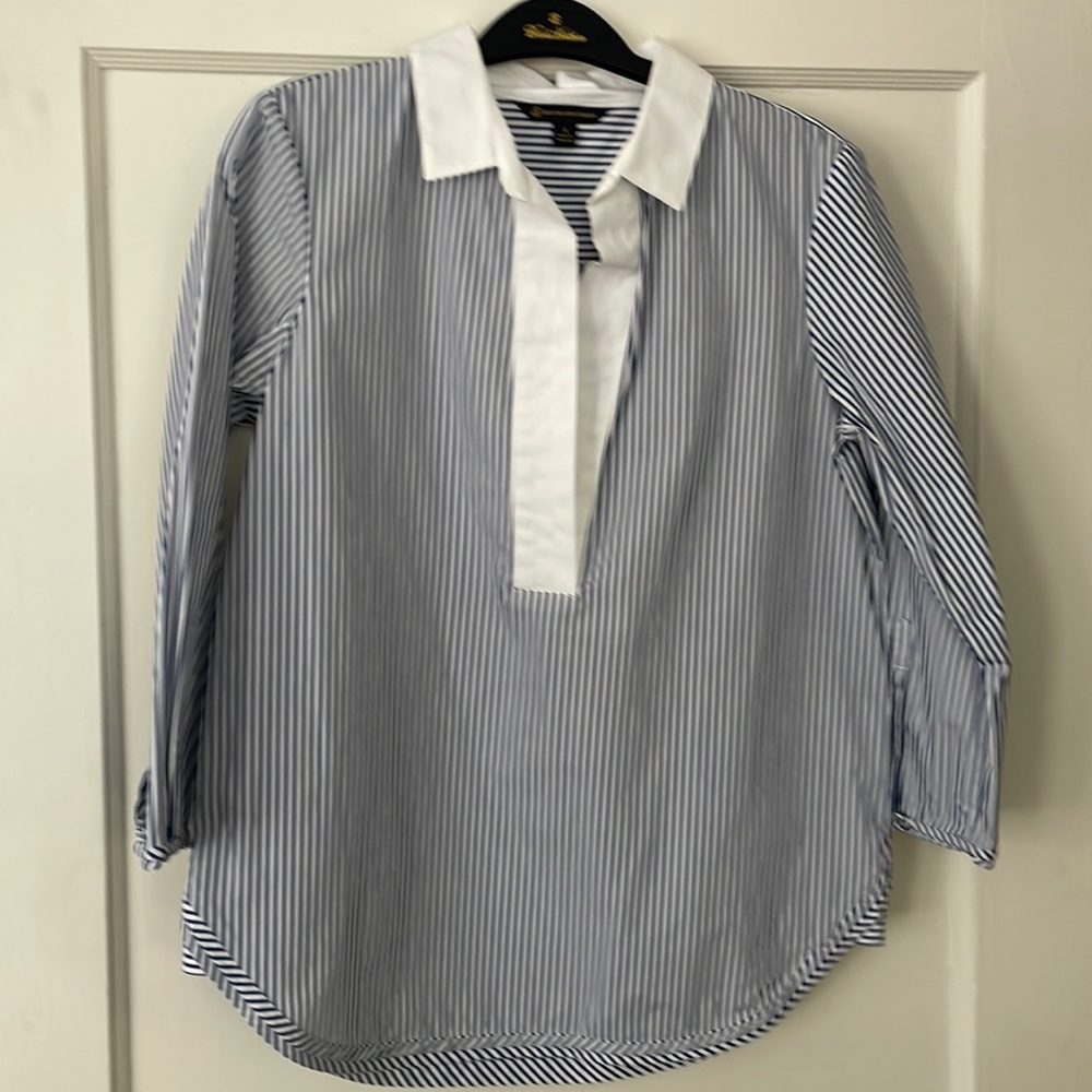Womens Brooks Brothers Tunic top